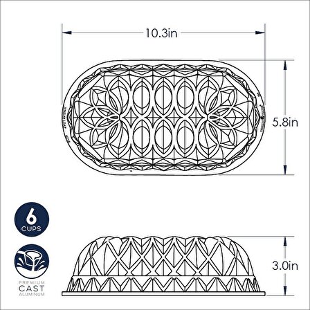 Nordicware Jübile Ekmek Kalıbı