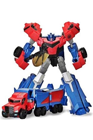 Traswarrıor Optimus Prime Arabaya Dönüşebilen Robot 20 cm Oyuncak Transformers Robot