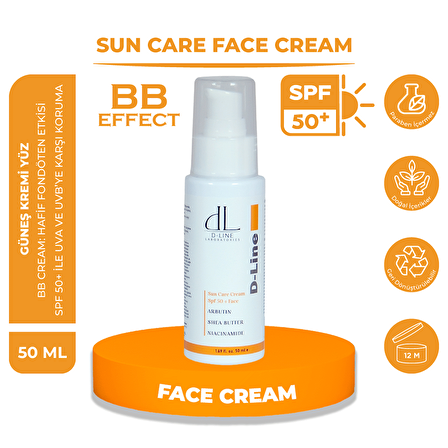 Sun Care Cream Spf 50 + Face