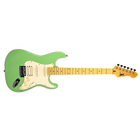 Dmx Guitars DAS 100 Surf Green Elektro Gitar (Taşıma Çantası Hediyeli)