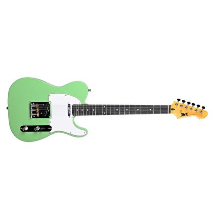 Dmx Guitars DAT 200 Surf Green Elektro Gitar (Taşıma Çantası Hediyeli)