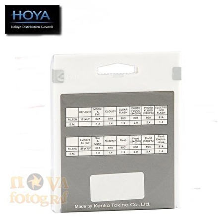 Hoya 58mm Hmc NDX8 Filtre 3 stop