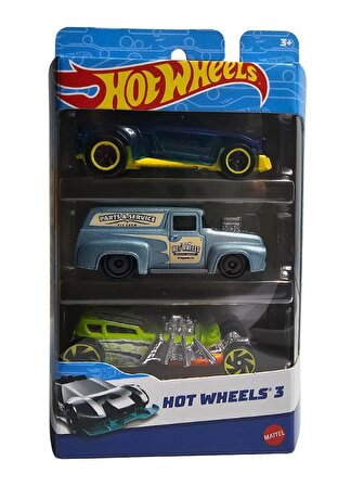 Hot Wheels 3lü Set - Seri -13