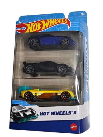 Hot Wheels 3lü Set - Seri -18