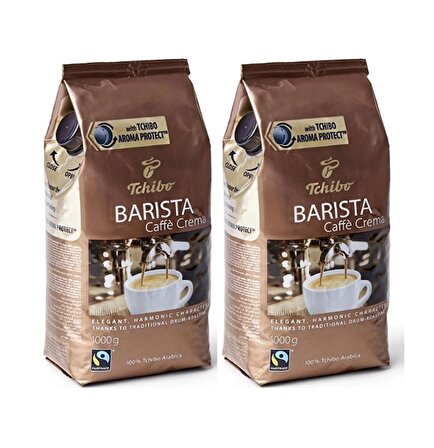 Tchibo Barista Caffe Crema Çekirdek Kahve 2 Adet 1kg
