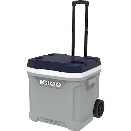 Igloo 62 Qt Maxcold Latitude Tekerlekli Buzluk 58 Litre-Lacivert-Gri