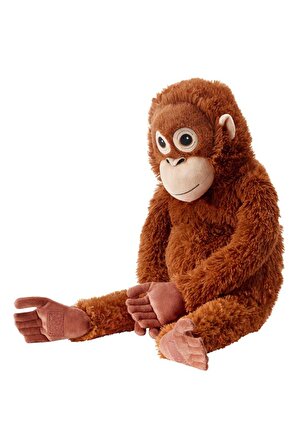 IKEA DJUNGELSKOG Yumuşak Maymun / Orangutan Peluş Oyuncak