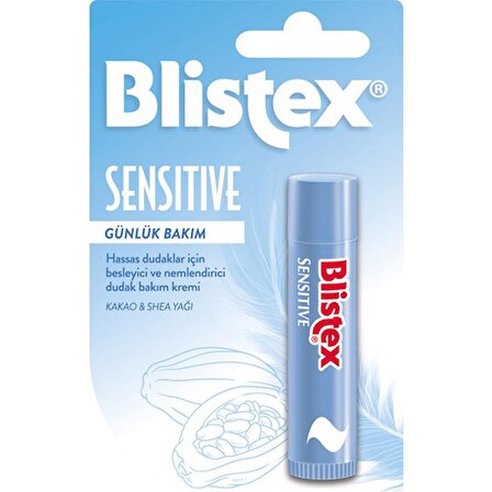 Blistex Sensitive Stick 4.25g - Hassas Dudaklar İçin Besleyici ve Yumuşatıcı Bakım