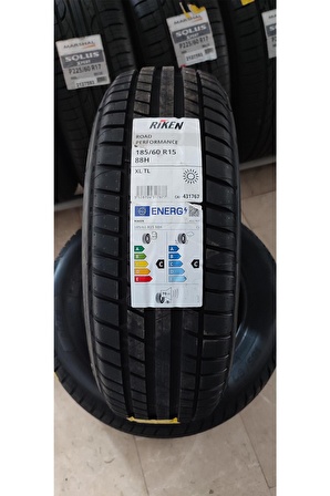 Riken 185/60 R15 88 H XL Road Performance Oto Yaz Lastiği (Üretim Yılı: 2023)