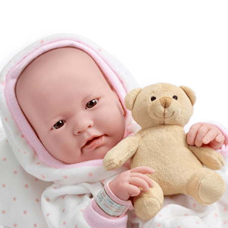 Berenguer Yenidoğan Oyuncak Bebek Kız 43 cm Pembe Yıldız