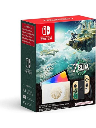 Nintendo Switch OLED Zelda : Tears Of The Kingdom Edition ( Ithalatçı Garantili )
