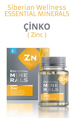 Essential Minerals ZINC - ÇİNKO