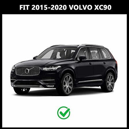 Volvo Xc90 siyah yan basamak 2018 sonrası oem model