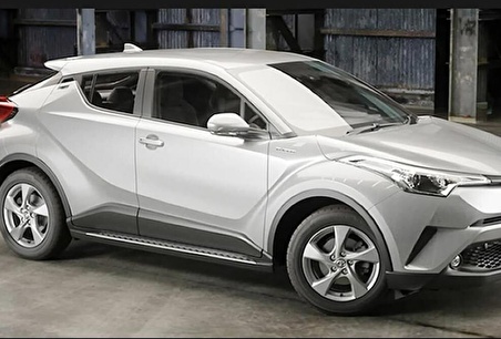 Toyota chr yan basamak koruma 2018 sonrası oem noktalı model