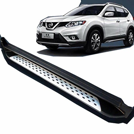 Nissan Xtrail yan basamak koruma 2014-2020 noktalı tip