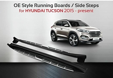 Hyundai tucson yan basamak koruma range model 2015+ oem tip