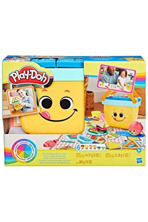 Play-doh Piknik Şekilleri Başlangıç Seti Oyuncak Play Doh Oyun Hamuru Piknik Sepeti Play Doh Seti