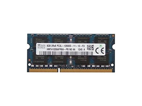 Hynix HMT41GS6AFR8A-PB 8 GB DDR3 1600 MHz CL11 Notebook Ram