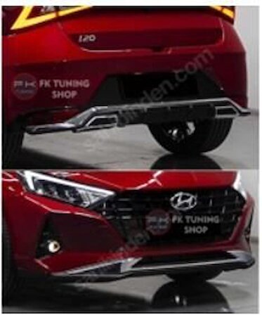 Hyundai İ20 Ön Arka Koruma Seti 2020 sonrası