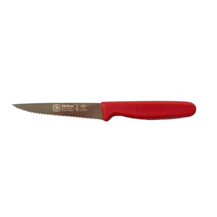 Sürbisa 61004-LZ Sebze Bıçağı Lazer Bilemeli Kırmızı