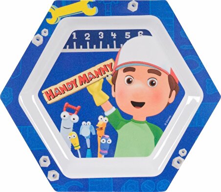 Kbobaby Disney Handy Manny Çocuk Yemek Tabağı