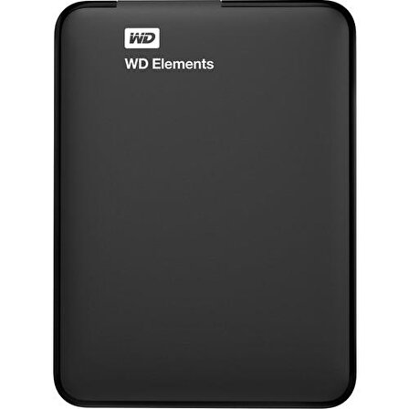 WD Elements 1TB 2.5' USB 3.0 Taşınabilir Disk (WDBUZG0010BBK-WESN)
