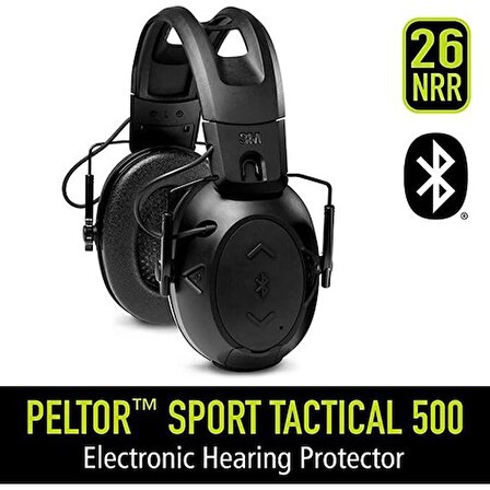 Peltor Sport Tactical 500 26dB Elektronik Atış Kulaklığı