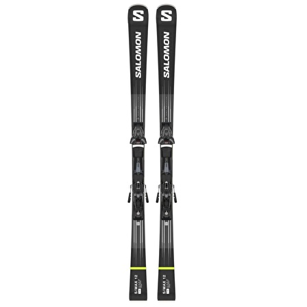 Salomon E S/MAX 12 Erkek Kayak + Bağlaması-L41770400AGW