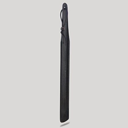 Nyn Ahşap 70 cm Uzunluğunda Ayakkabı Çekeceği Siyah Eskitme Renk Kerata