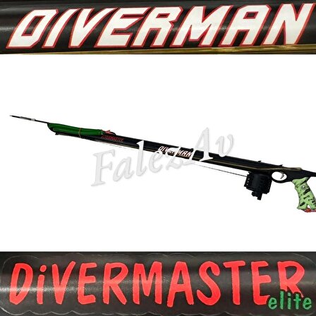 Divermaster Elite Makaralı Çift Lastik Zıpkın - 90 CM