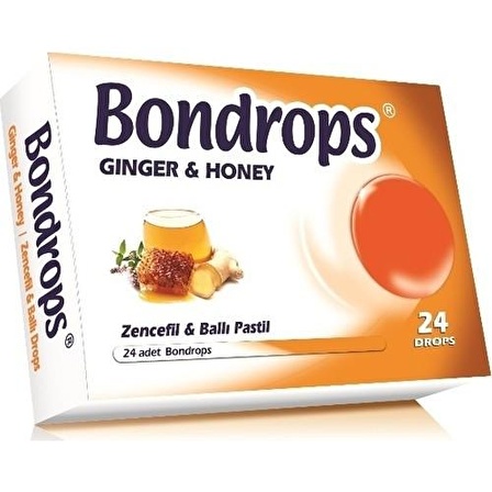 Ulusoy Bondrops Zencefil&ballı 24 Adet Bondrops