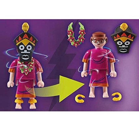 Playmobil 70707 SCOOBY-DOO! Adventure with Witch Doctor