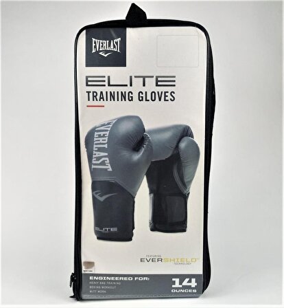 Everlast Pro Style Elite Glove Gri Boks Eğitim Eldiveni 14 Oz 870284-70