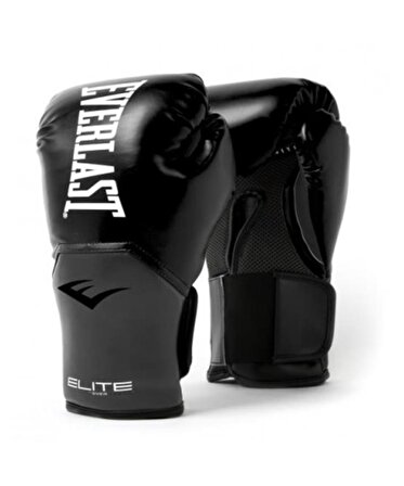 Everlast Pro Style Elite Glove Siyah Gri Boks Eğitim Eldiveni 16 Oz 870270-70