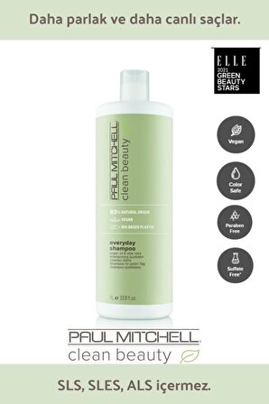 Paul Mitchell Clean Beauty Everyday Shampoo 1000ml