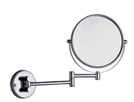 Mafsallı Makyaj Aynası(Yuvarlak Taban)