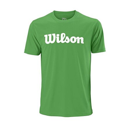 Wilson UWII Script Tech Tee Yeşil Erkek T-Shirt  WRA770307