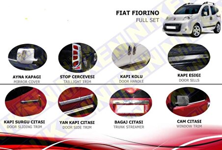 Fiat fiorino full krom set 2008 Sonrası Niken