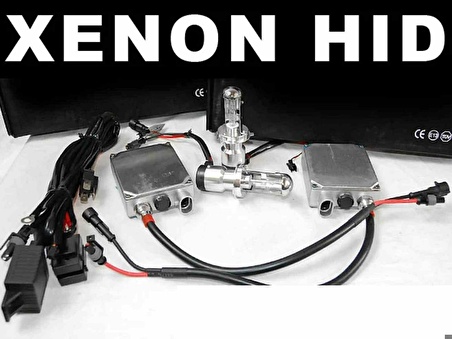 H4 xenon set HID 8000k beyaz tüm modellere uyumlu