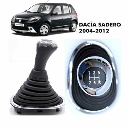 Dacia Sandero uyumlu vites körüğü seti 2004-2012 arası modeller Sahler
