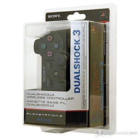 Sony Playstation 3 Titreşimli Kablosuz Kumanda/Kol (Joystick) Siyah (İthalatçı Garantili)