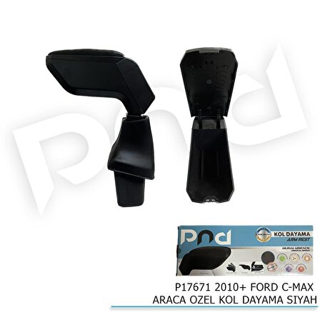 Ford Cmax Araca Özel Kol Dayama Kolçak Siyah 2010+ sonrası modellere uyumlu