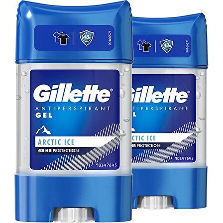 Gillette Antiperspirant Gel Arctic Ice 70 ml 2li Set