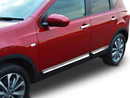 Nissan Qashqai Krom Yan Kapı Çıtası 4 Parça 2007-2014 Arası