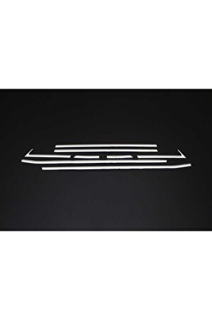 Opel Crossland X Krom Cam Çıtası 8 Parça 2021 Ve Sonrası