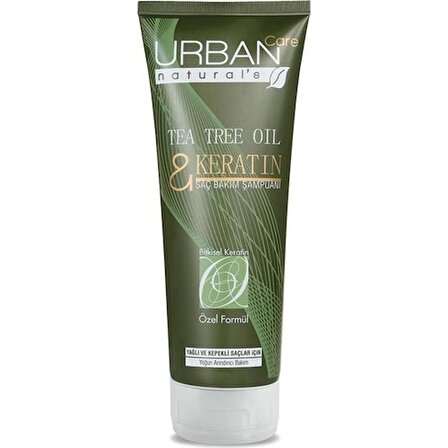 Urban Care Naturals Tea Tree Oil Keratin Şampuan 250 ml