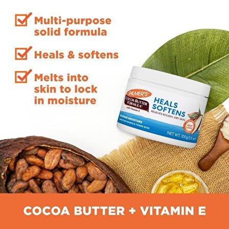 Palmer's Cocoa Butter Heals Softens 100 gr - Vücut Kremi 