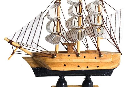 Maket Masaüstü Küçük Gemi
