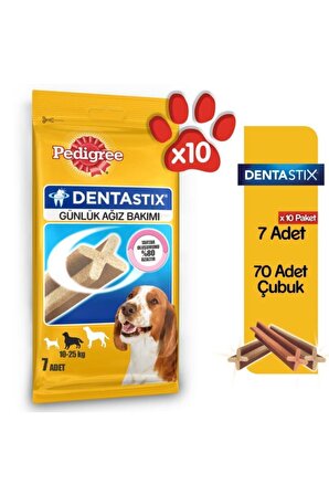 Pedigree Dentastix Medium Köpek Ödülü 10x180 Gr