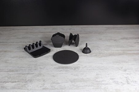 Gia Concept Mutfak Set Siyah